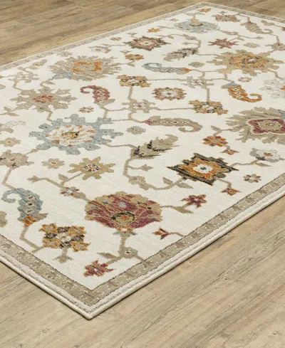 Oriental Weavers Andorra 2419b Area Rug, 6'7 X 9'6 In Brown