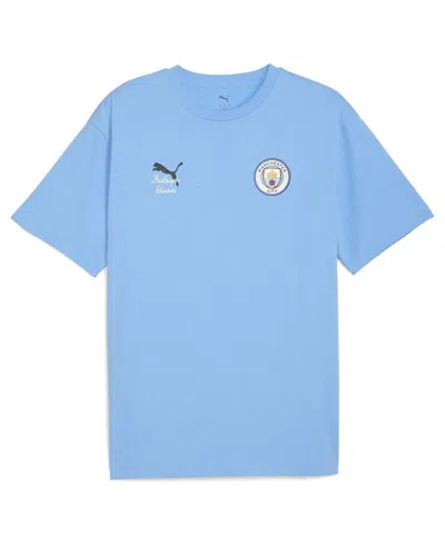 Puma Kidsuper X Manchester City Graphic T-shirt Men In Brown