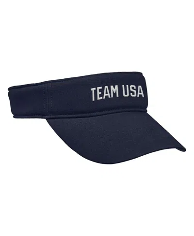 Nike Men's Navy Team Usa Ace Performance Adjustable Visor Hat