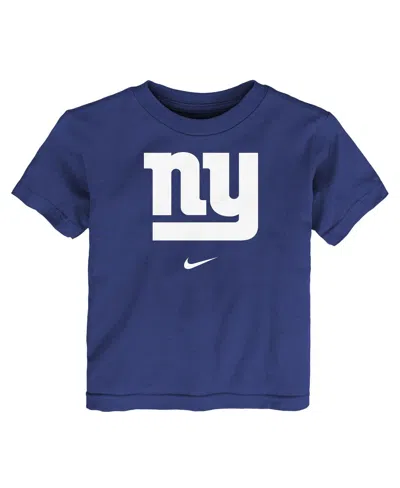 Nike Toddler Royal New York Giants Primary Logo Legend Performance T-shirt In Blue