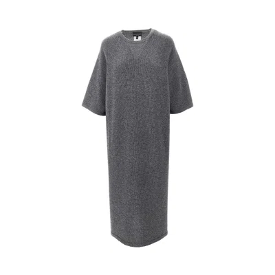 Emporio Armani Cashmere-blend Knitted Midi Dress