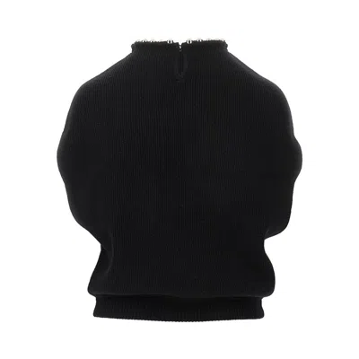 Emporio Armani Cashmere-blend Vest With Spherical Beads