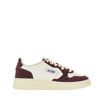 Autry Edalist Low Sneakers With Glitter Details