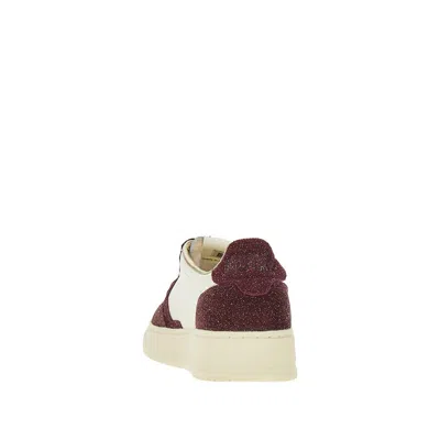 Autry Edalist Low Sneakers With Glitter Details