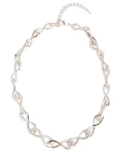 Saachi Infinity Link Collar Necklace In Metallic