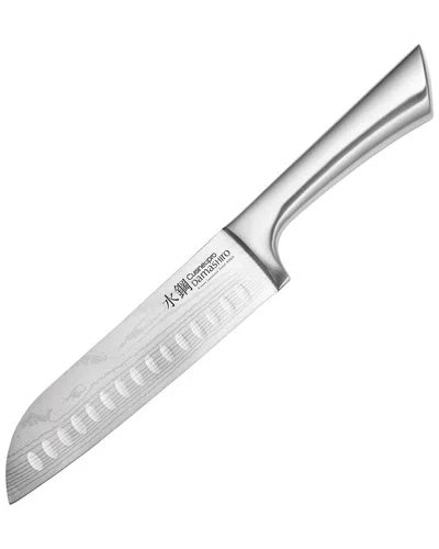 Cuisine::pro Damashiro 6.5" Santoku Knife In Metallic
