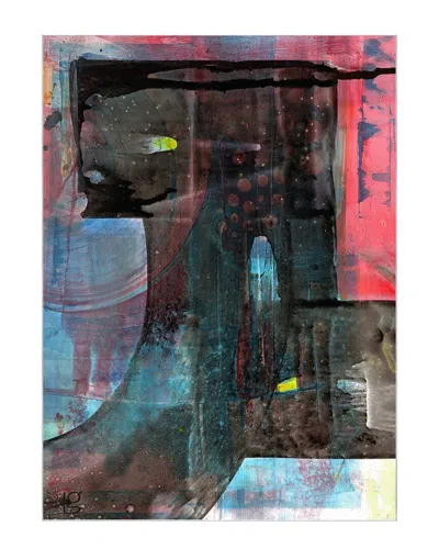 Empire Art Direct Switching Directions Washable Abstract Art Area Rug In Multi