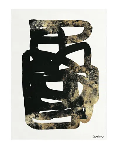 Empire Art Direct Sleek Shapes I Washable Abstract Art Area Rug In Multi