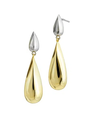 Savvy Cie Drop Earrings In Gold