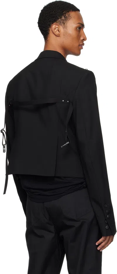 Rick Owens Black Concordians Alice Blazer