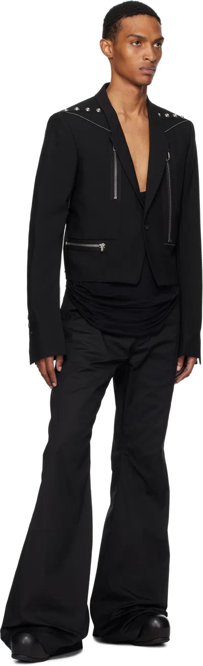 Rick Owens Black Concordians Alice Blazer