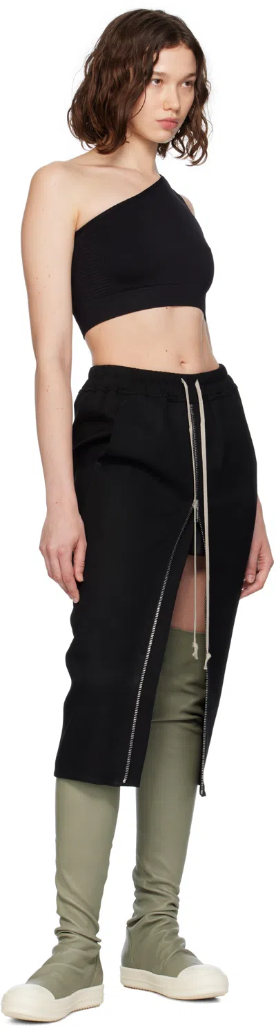 Rick Owens Black Concordians Athena Sport Bra