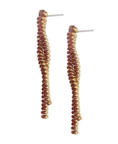 Vince Camuto Cubic Zirconia Rhinestone Dangle Earrings
