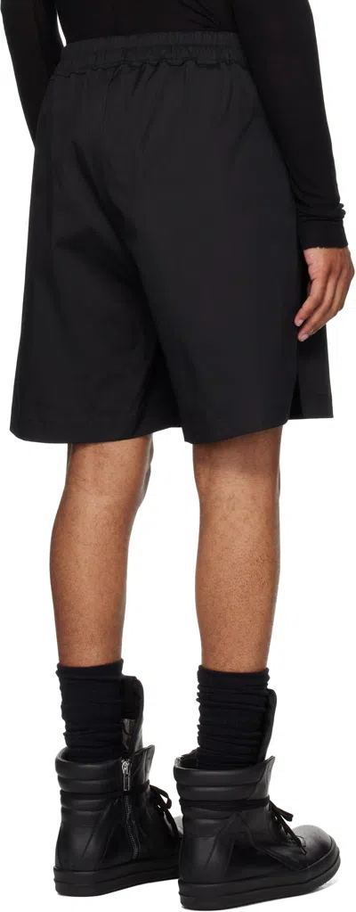 Rick Owens Black Concordian Boxers Shorts