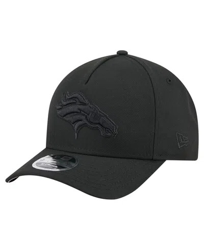 New Era Men's Black Denver Broncos Team Collection 9forty M-crown A-frame Adjustable Hat