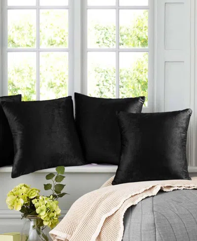 Nestl Elegant Velvet Removeable Cover 2-pack Decorative Pillows, 26" X 26"