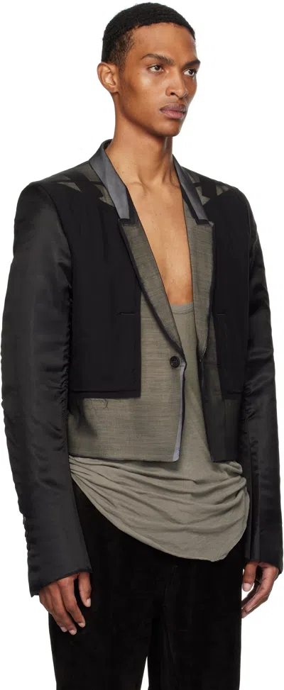 Rick Owens Black Concordians Alice Blazer