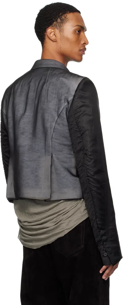 Rick Owens Black Concordians Alice Blazer