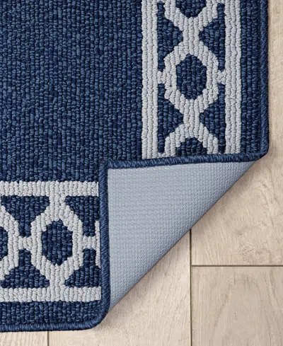 Jean Pierre New York Jean Pierre Christine Trellis Border Tufted Runner Rug, 26" X 96"