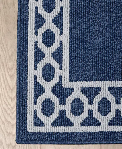 Jean Pierre New York Jean Pierre Christine Trellis Border Tufted Runner Rug, 26" X 96"
