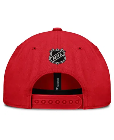 Fanatics Men's Red New Jersey Devils Decades Collection Adjustable Hat