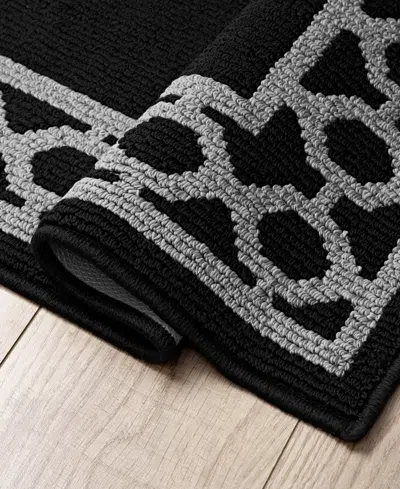 Jean Pierre New York Jean Pierre Christine Trellis Border Tufted Runner Rug, 26" X 45"