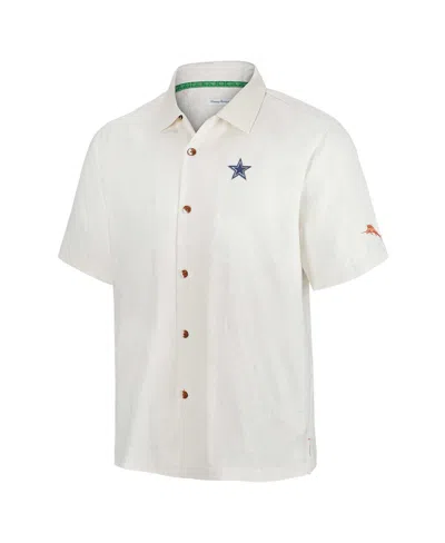 Tommy Bahama Men's White Kansas City Chiefs Coconut Matchup Camp Button-up Shirt