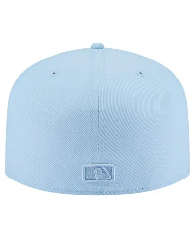 New Era Men's Light Blue Los Angeles Angels Color Pack A-frame 59fifty Fitted Hat