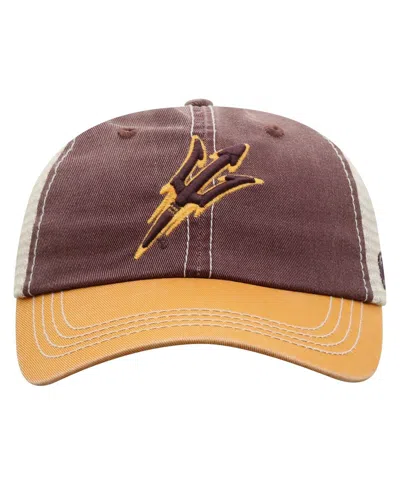 Top Of The World Big Boys And Girls Maroon Arizona State Sun Devils Offroad Adjustable Hat In Brown