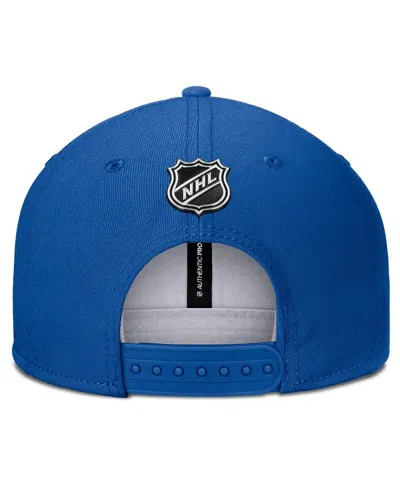 Fanatics Men's Royal New York Islanders Authentic Pro Rink Snapback Hat