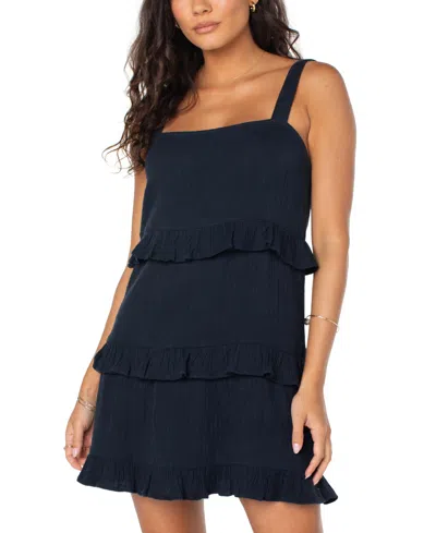 Roxy Soft Sand Ruffle Minidress