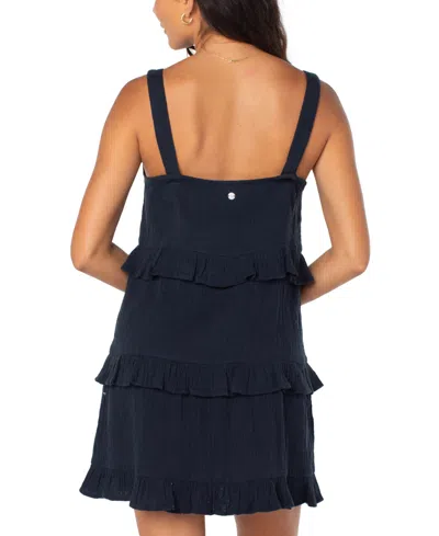 Roxy Soft Sand Ruffle Minidress
