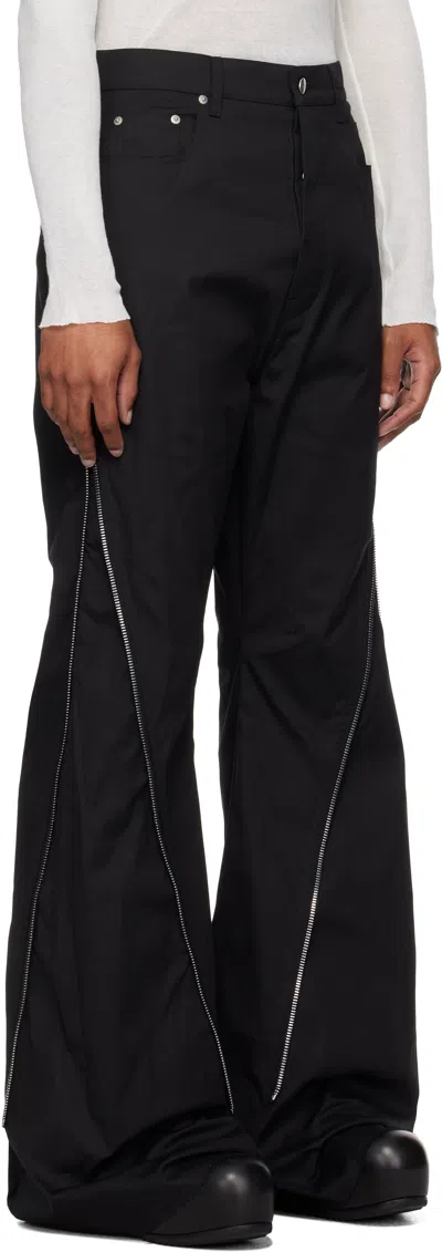 Rick Owens Black Concordians Bolan Banana Trousers