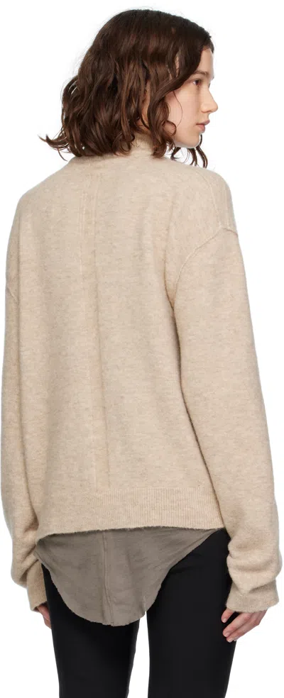 Rick Owens Brown Concordians Tommy Ls Sweater