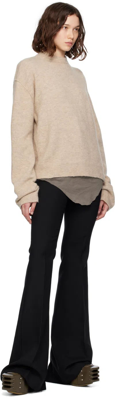 Rick Owens Brown Concordians Tommy Ls Sweater