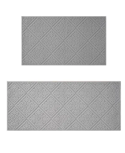 Laura Ashley Austell Tufted 2-pc. Runner Rug Set In Gray
