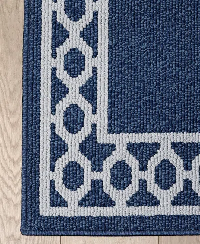 Jean Pierre New York Jean Pierre Christine Trellis Border Tufted Runner Rug, 26" X 45"