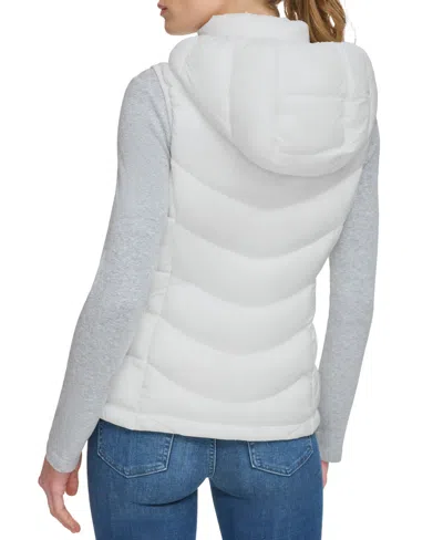 Charter Club Women's Packable Hooded Puffer Vest, Created For Macy's