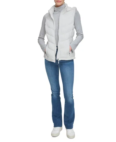 Charter Club Women's Packable Hooded Puffer Vest, Created For Macy's