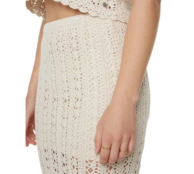 Roxy Juniors' Sea Swirl Crochet Midi Skirt