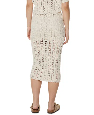 Roxy Juniors' Sea Swirl Crochet Midi Skirt