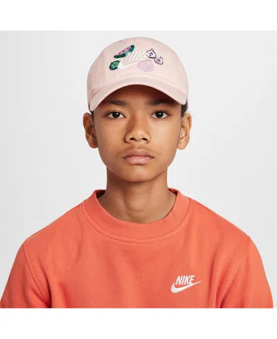 Nike Big Boys And Girls Light Pink Fruit Club Adjustable Hat In Pink