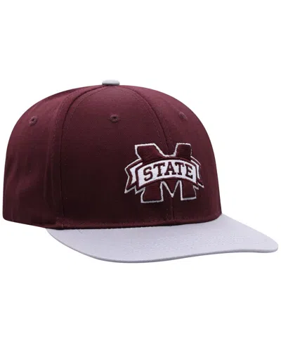 Top Of The World Big Boys And Girls Maroon Mississippi State Bulldogs Victory Maverick Snapback Hat In Brown