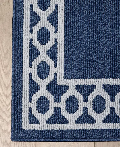 Jean Pierre New York Jean Pierre Christine Trellis Border Tufted Runner Rug, 26" X 60"