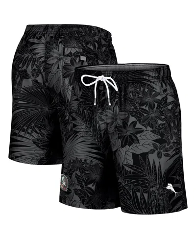 Tommy Bahama Men's Black Oklahoma Sooners Santiago Palms Board Shorts In Black