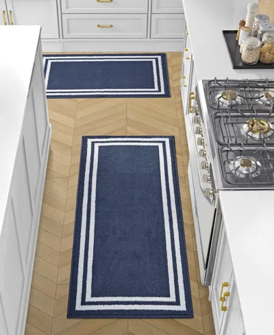 Laura Ashley Double Border Tufted 2-pc. Runner Rug Set