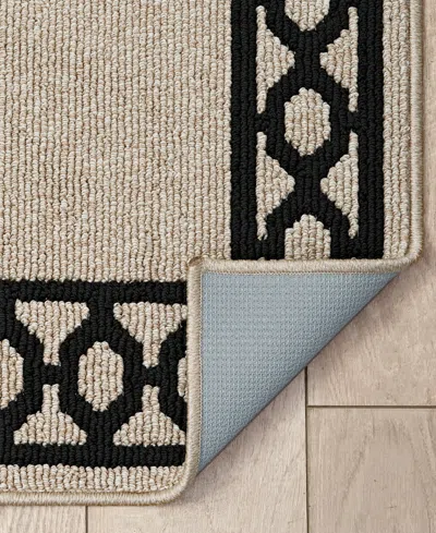 Jean Pierre New York Jean Pierre Christine Trellis Border Tufted Runner Rug, 26" X 72"