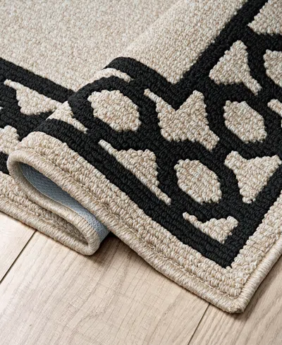 Jean Pierre New York Jean Pierre Christine Trellis Border Tufted Runner Rug, 26" X 72"