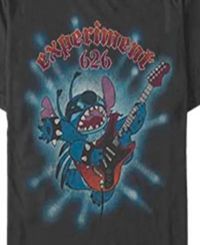 Lilo Stitch Men's Stitch Rocks Out Short Sleeve T-shirt