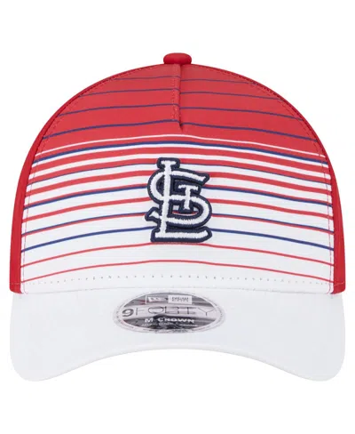 New Era Men's Red St. Louis Cardinals Gradient 9forty M-crown Adjustable Hat